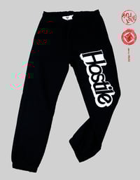 Image 2 of HOSTILE black sweatpants