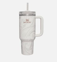 Image 2 of Stanley Adventure Quencher H2.0 FlowState™️ Tumbler | 40 Oz. “ROSE QUARTZ SWIRL”