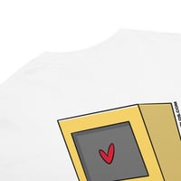 Image 16 of Smiley Face “Computer Love” Short Sleeve T-Shirt