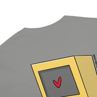 Image 19 of Smiley Face “Computer Love” Short Sleeve T-Shirt