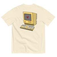 Image 13 of Smiley Face “Computer Love” Short Sleeve T-Shirt