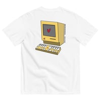 Image 15 of Smiley Face “Computer Love” Short Sleeve T-Shirt