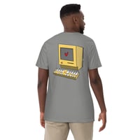 Image 24 of Smiley Face “Computer Love” Short Sleeve T-Shirt