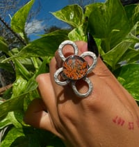 QAL flower ring