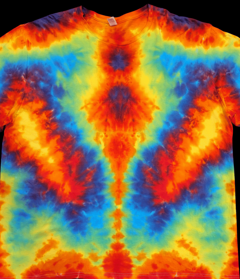 Image of Size 3xl - long sleeve - Vibrant Psychedelic mindscape- 