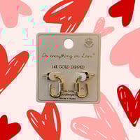 Lock Dangle Studs