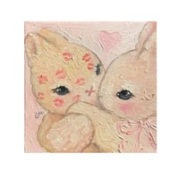 Bunny kisses ~ original