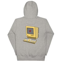 Image 8 of Smiley Face “Computer Love” Hoodie