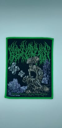 Blood Incantation - Hidden History Of The Human Race Green Border Patch