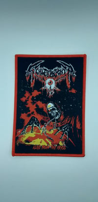 Official Schizophrenia - Alive From The Abyss Red Border Patch