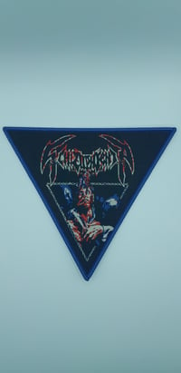 Official Schizophrenia - Voices Blue Border Patch