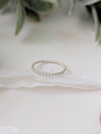 Image 1 of Beaded Stacking Ring