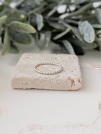 Image 3 of Beaded Stacking Ring