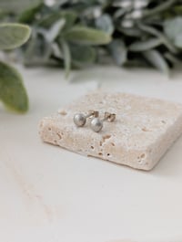 Image 2 of Simple Silver Studs