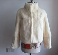 Image 4 of Enchanted 100% Real Rabbit Fur Coat