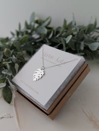 Image 4 of Monstera Leaf Necklace