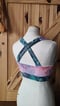 Image of Crossover Bra Made with Scrap Fabric