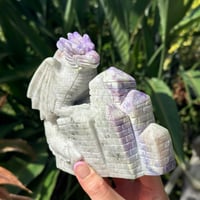 Image 4 of Purple Hackmanite Dragon B