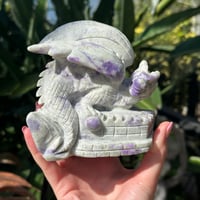 Image 3 of Purple Hackmanite Dragon C
