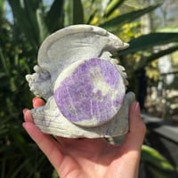 Image 5 of Purple Hackmanite Dragon C