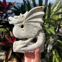Image 3 of Purple Hackmanite Dragon A