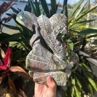 Image 4 of Purple Ocean Jasper Dragon