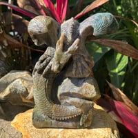 Image 1 of Purple Ocean Jasper Dragon