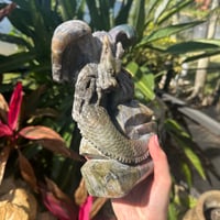 Image 5 of Purple Ocean Jasper Dragon