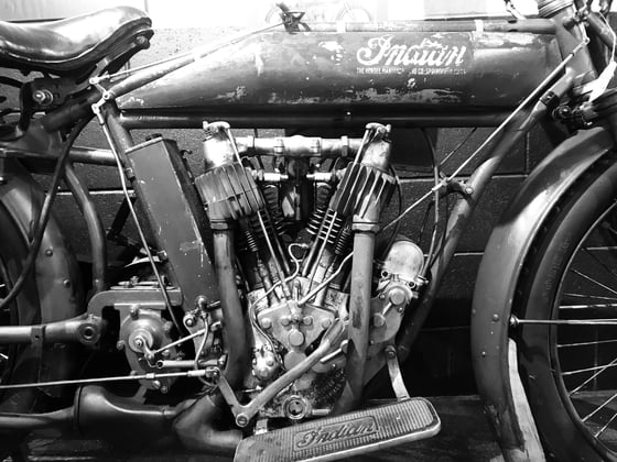 Image of 1913 Indian motorcycle 