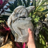 Image 4 of Moss Agate Dragon