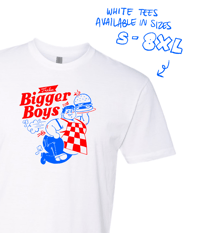 Image 3 of BIGGER BOYS - White (SUMMER PREORDER)