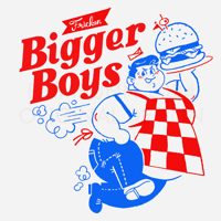 Image 2 of BIGGER BOYS - White (SUMMER PREORDER)
