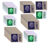 Royal Mail Postage Stamps x 10-pack - 1st Class & 2nd Class - King Charles Editions