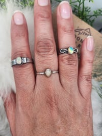 Image 2 of Ethiopian opal rings