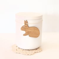 Image 1 of 5 Easter Rabbit Gift Tags. Easter Bunny Decorations for Easter Basket. Easter Decorations.
