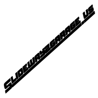 SlidewayzGarage.us Windshield Banner Black