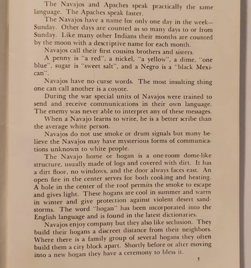 Know the Navajo, by Sandy Hassell