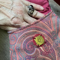 Image 3 of Small Tapestry And Flower Pocket