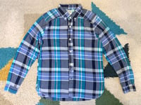 Image 1 of Spellbound jeans knit cotton plaid shirt, size 2 (M)