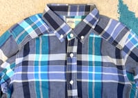 Image 2 of Spellbound jeans knit cotton plaid shirt, size 2 (M)