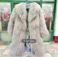 Image 3 of 100% Mongolian Sheep Fur Coat