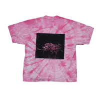 Image 2 of Follow The Path - Custom Pink Dye T-Shirt (1 of 1) 