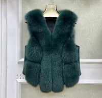 Image 1 of Fox Fur Vest