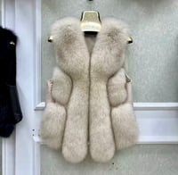 Image 2 of Fox Fur Vest