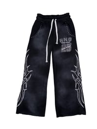 Image 1 of "BLACK SIGILISM RHINESTONE" SWEATS