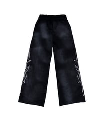 Image 2 of "BLACK SIGILISM RHINESTONE" SWEATS