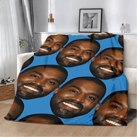 Image 7 of Kanye West Teeth Blanket - Cozy Plush Fleece Throw | Hip Hop Inspired Bedding