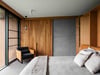 CLOVER LOUNGE CHAIR IN TASMANIAN OAK WITH WOOL UPHOLSTERY
