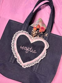 Image 3 of Conversation Tote (Customizable)