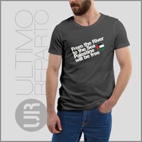 Image 2 of T-Shirt Uomo G - From the river to the sea ... (UR139)